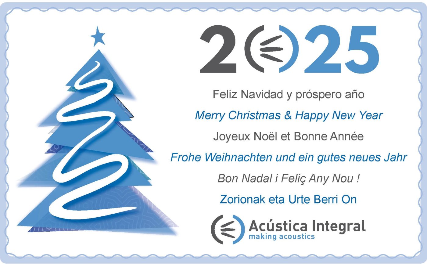 Postal Navidad 2024 - Acústica Integral